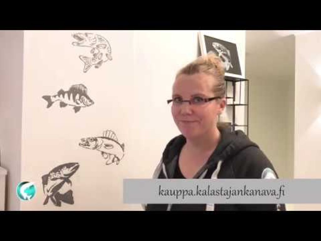 Sabluunalla ahven, kuha, hauki – kaloja maalaamaan