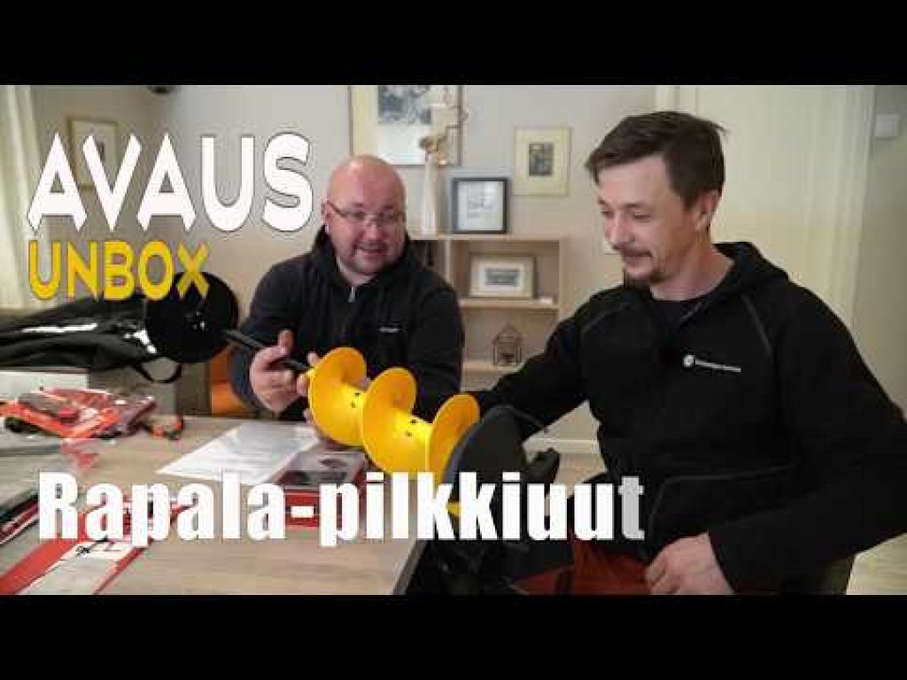 Kalastajan Kanava tutustuu / ”unboxaa”: Rapalan pilkkiuutuudet