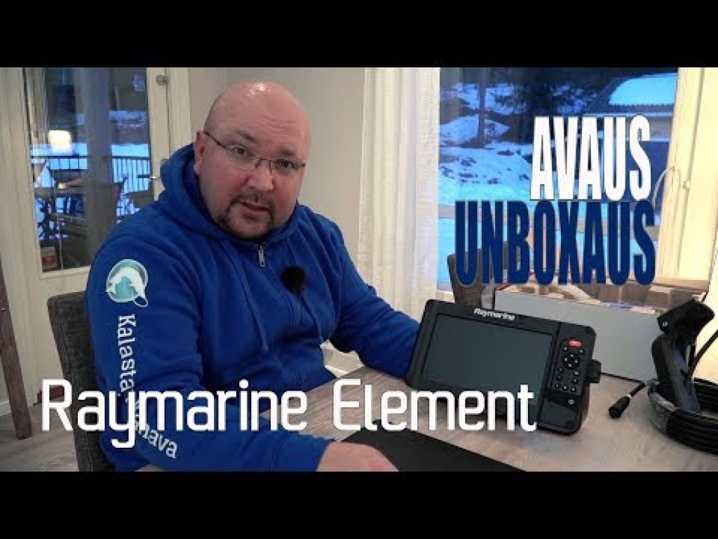 Kanava unboxaa: Raymarine Element 9 HV -kaikuluotain/karttaplotteri