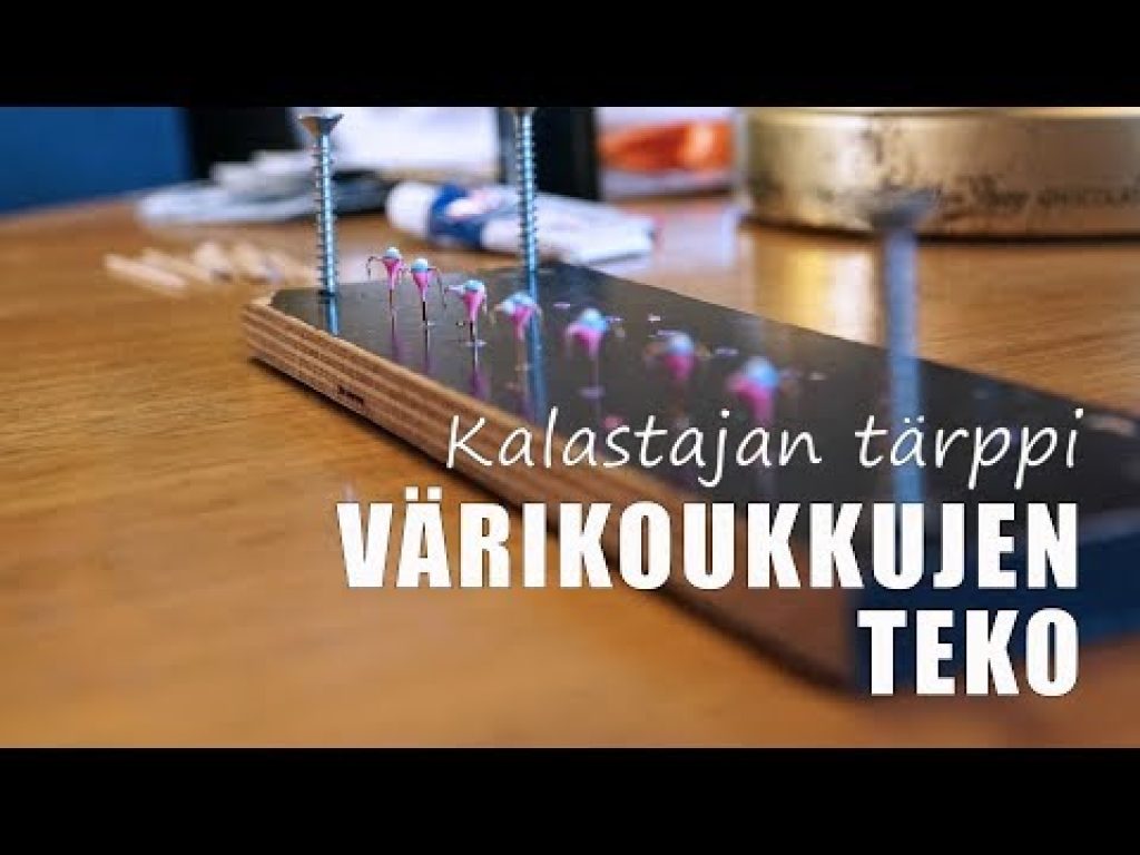 Värikoukkujen teko helposti