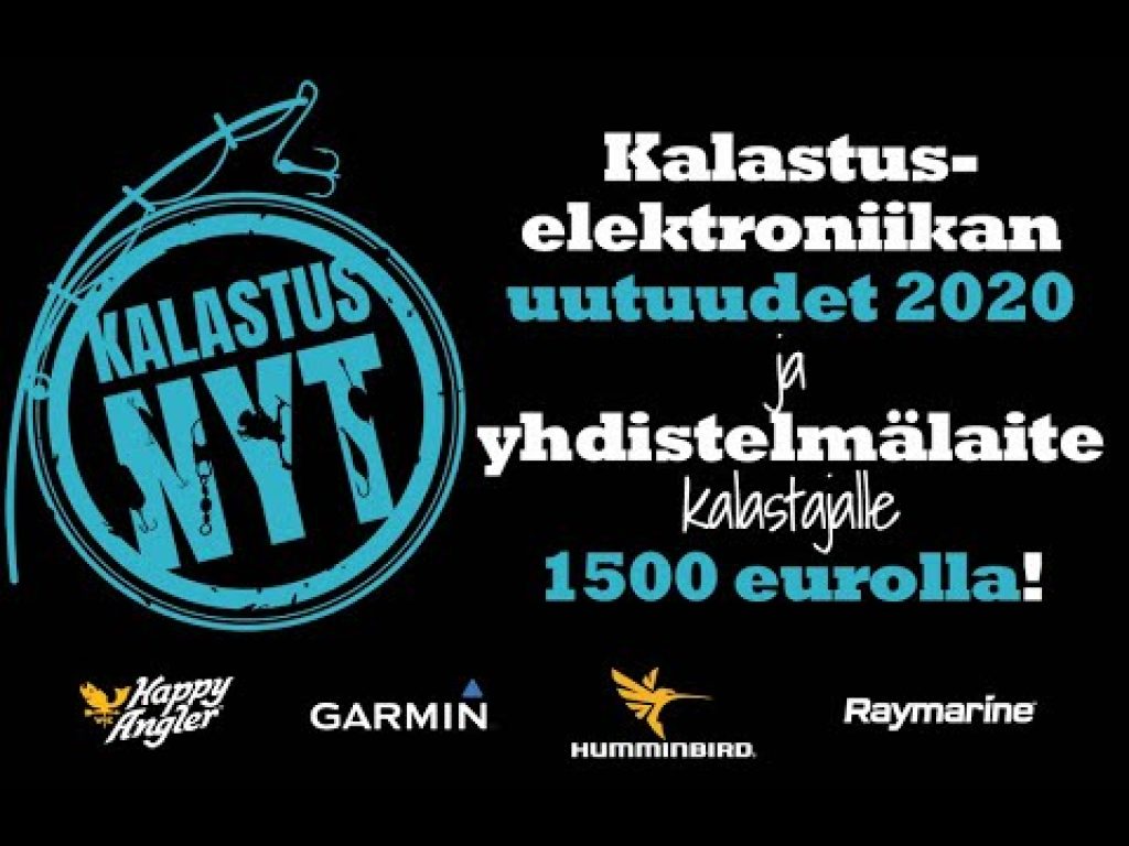 Vene-elektroniikan uutuudet 2020 JA kalastajan yhdistelmälaite 1500 eurolla!