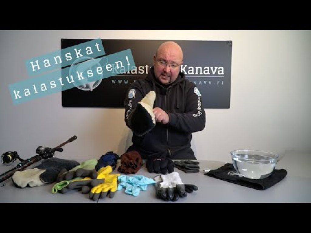 Hanskat kalastukseen