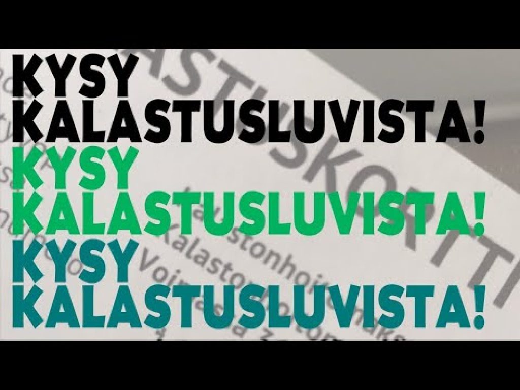 Kysy kalastusluvista