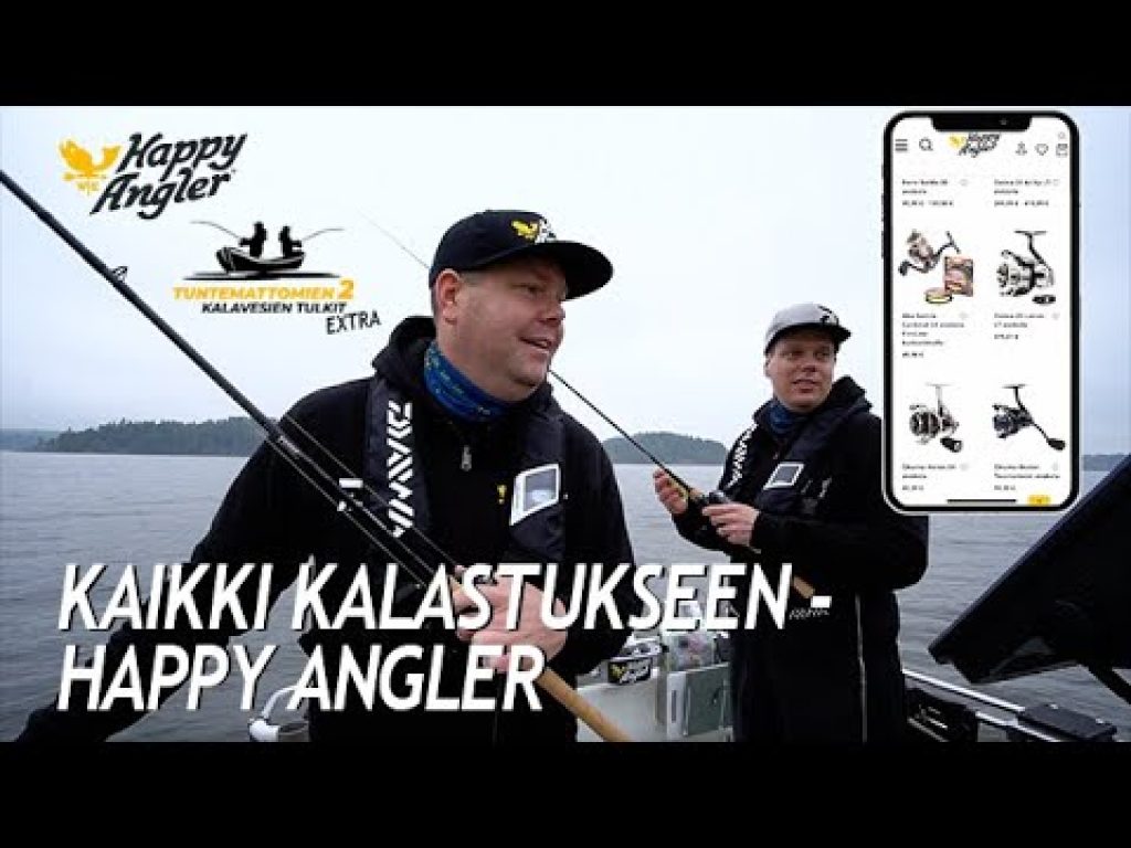 Uudistunut Happy Angler -verkkokauppa | #2 Tuntemattomien Kalavesien Tulkit
