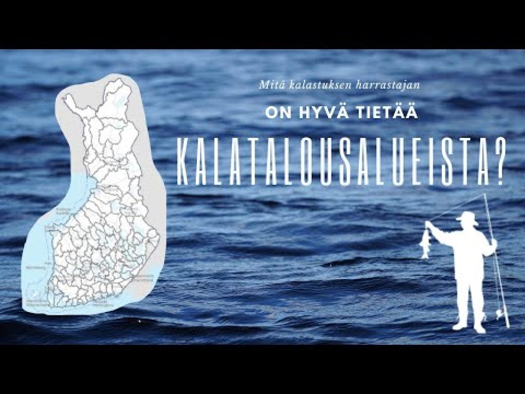 Mitä kalastajan on hyvä tietää kalatalousalueista?