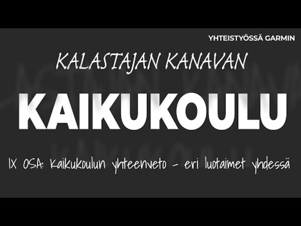 Kaikukoulu – yhteenveto