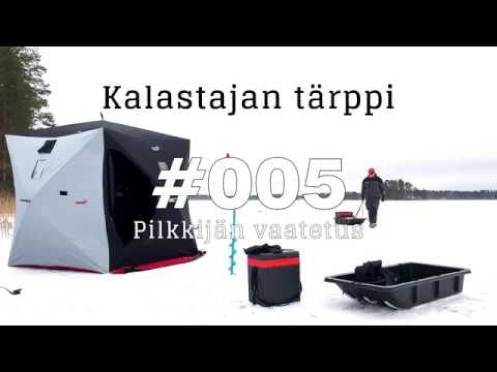 Pilkkijän vaatteet – talvikalastukseen ja pilkille vaatteet