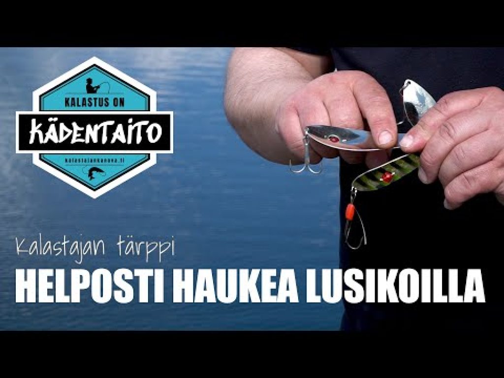 Helposti haukea lusikoilla