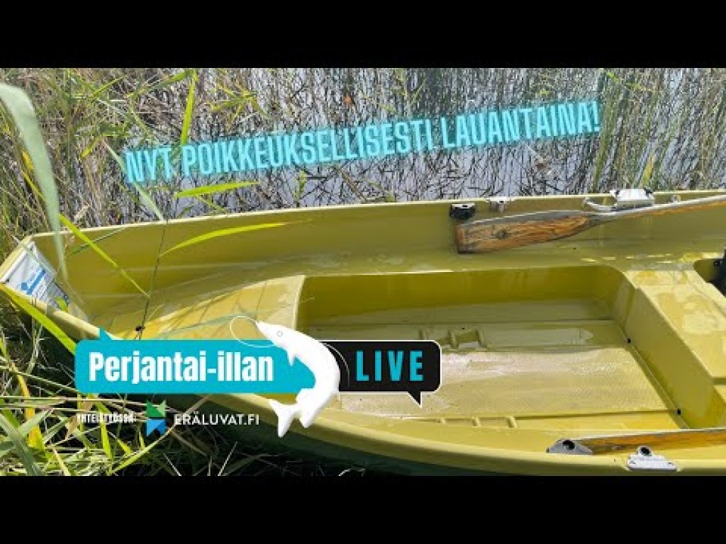 Perjantai-illan LivE: Pikkujärvelle kalaan ilman ”härveleitä”