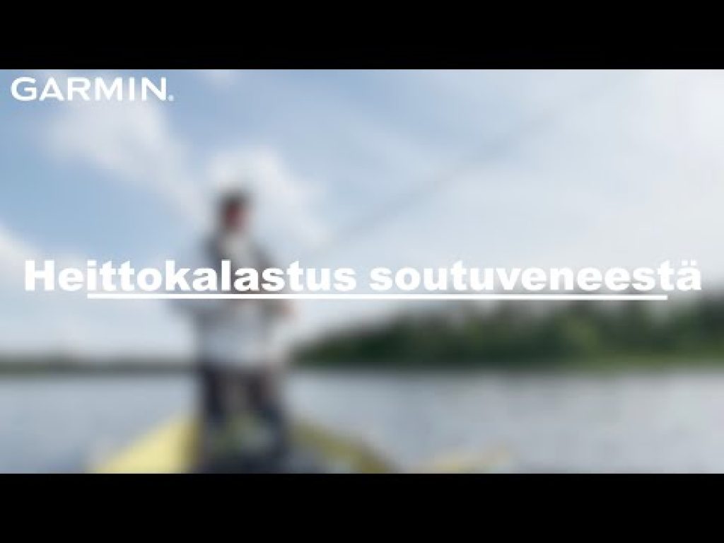 Heittokalastus soutuveneestä