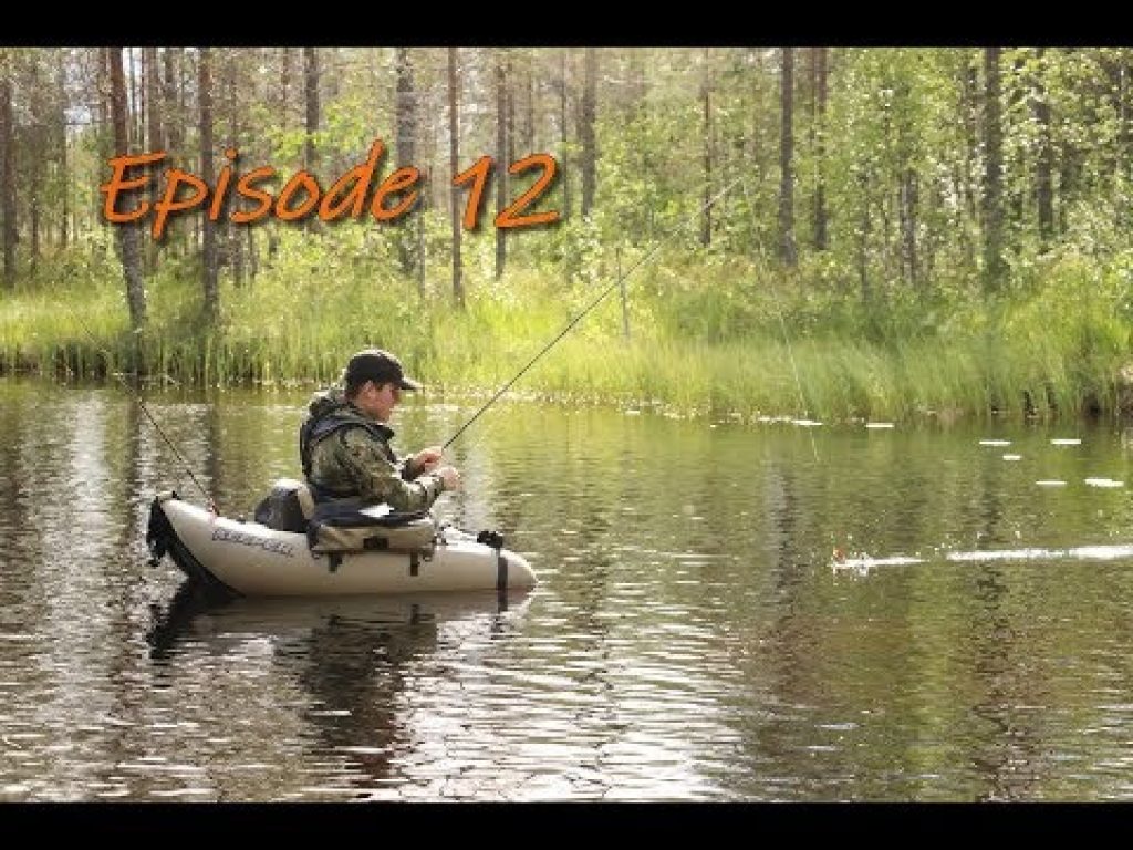 Hauen kalastusta kelluntarenkaalla 2018 | Erämaiden Kulkijat