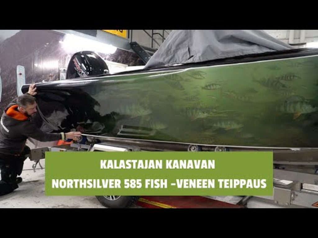 Kalastajan Kanavan veneen teippaus