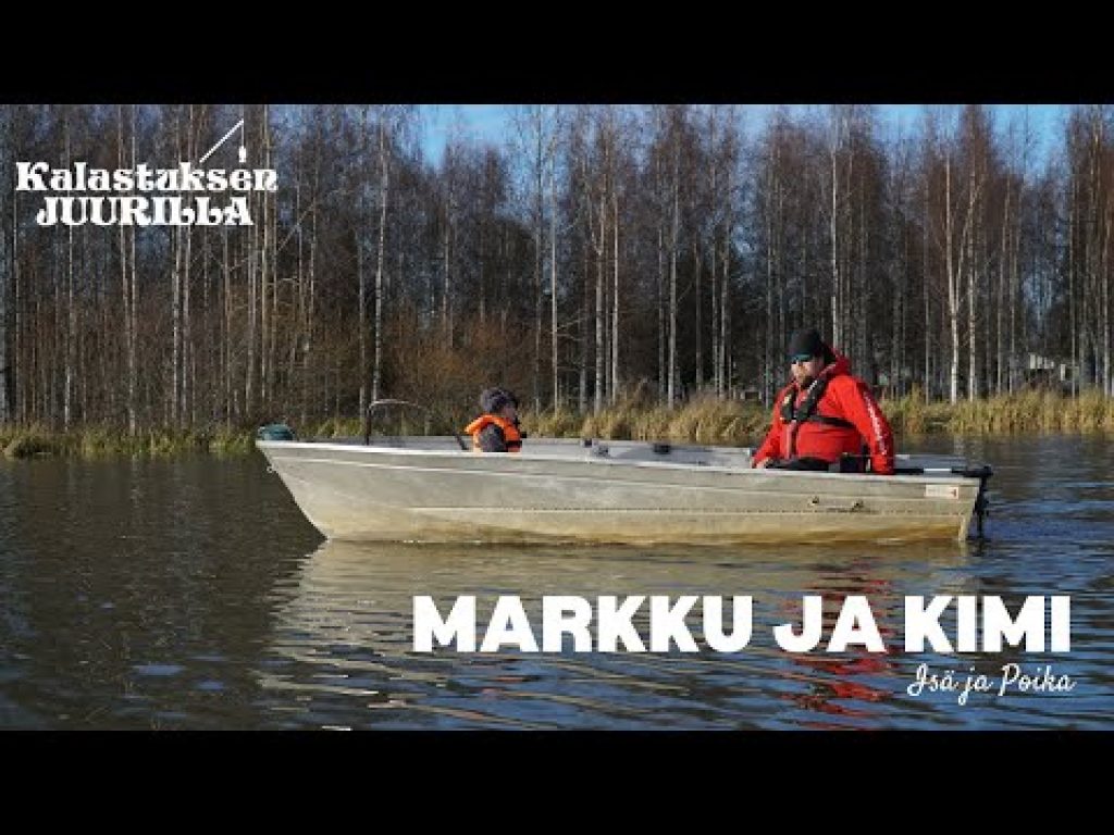 Haukikalassa Markun ja Kimin kanssa | Kalastuksen juurilla