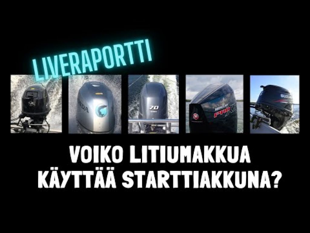 LlVEraportti: Litiumakku starttiakuksi? Mitä tietää…
