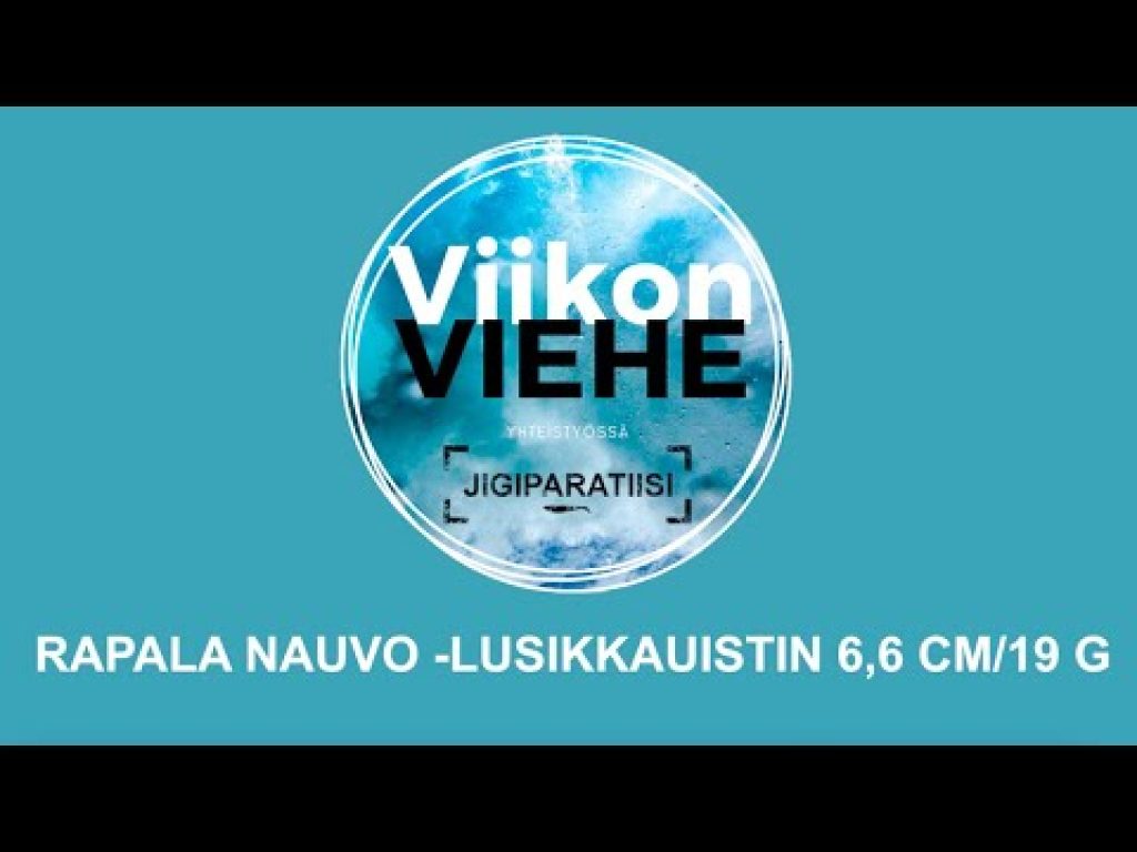 Viikon Viehe: Rapala Nauvo 6,6 cm