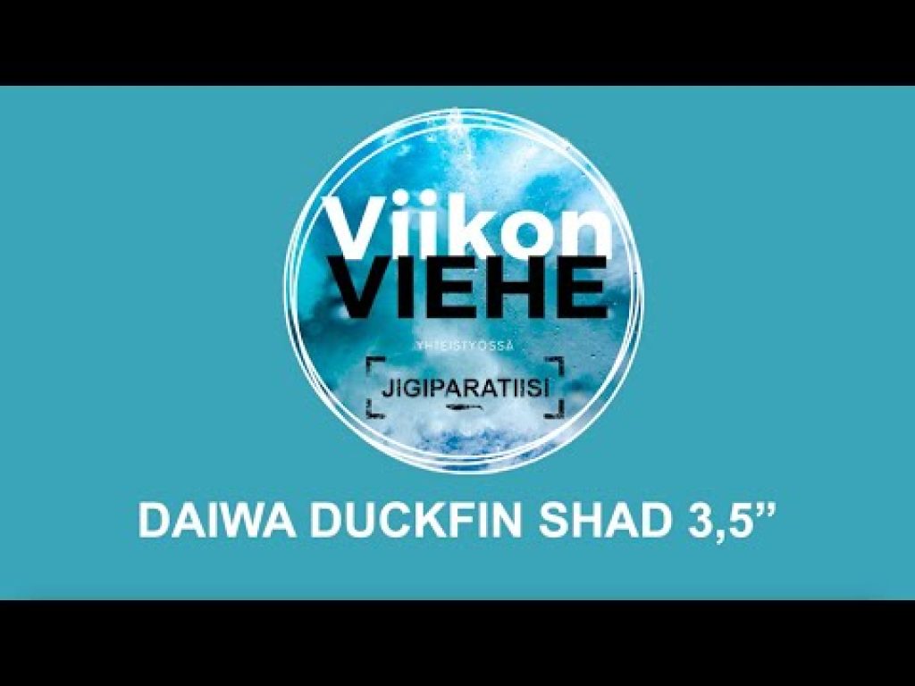Viikon Viehe: Daiwa Duckfin Shad 3,5″