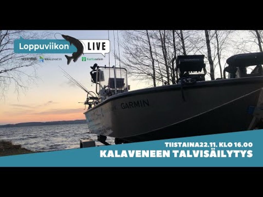 Veneen talvisäilytys