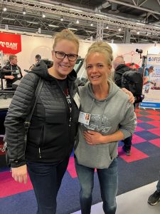 Anne-Maarit Sepling ja Evelina Henriksen