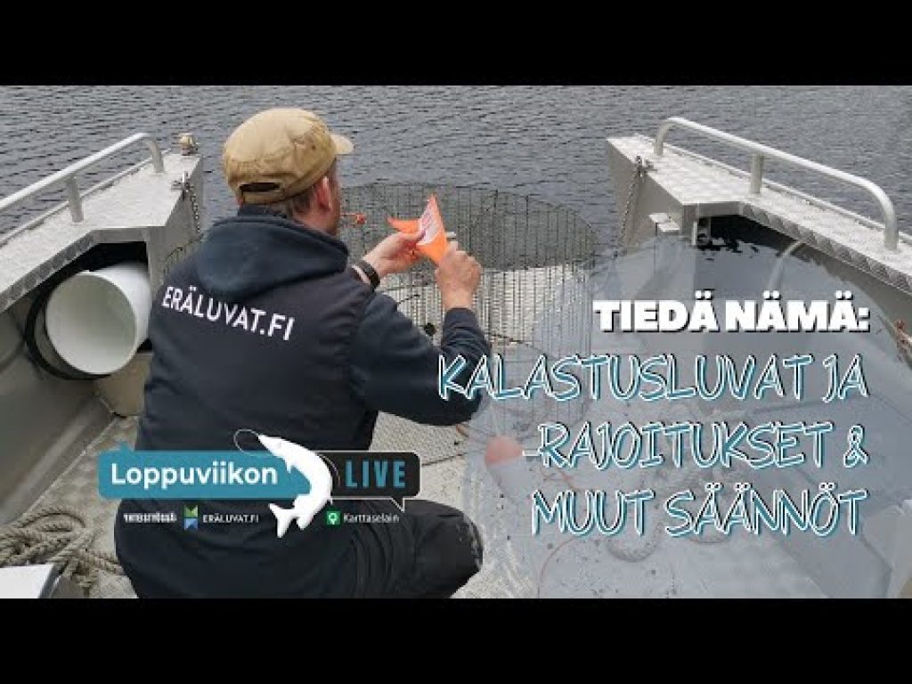 Tiedä kalastusluvat, kalastusrajoitukset & muut säännöt | Loppuviikon LivE