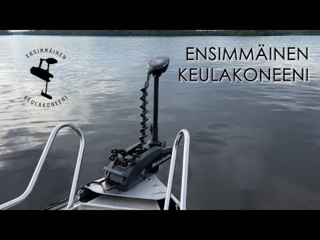 Ensimmäinen keulakoneeni | Motor Guide Xi3 -keulakoneen asennus ja käyttöönotto