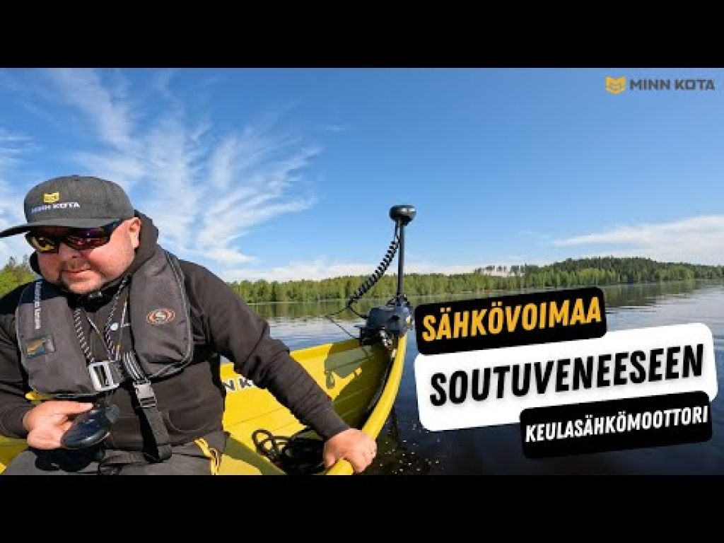 Keulasähkömoottori soutuveneeseen | Sähkövoimaa soutuveneeseen