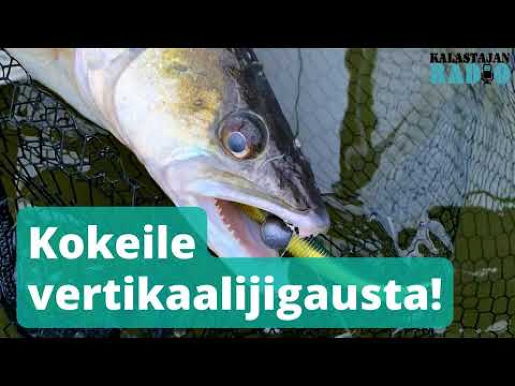 Kokeile vertikaalijigausta! ⎮ Kalastajan Radio