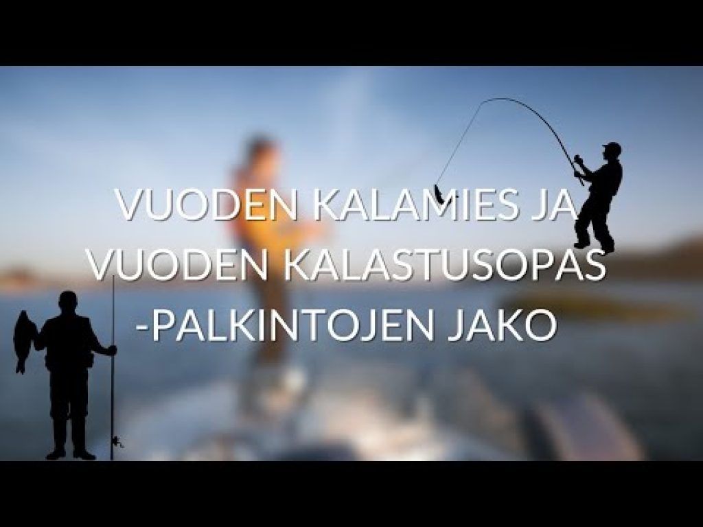 Vuoden kalamies ja kalastusopas 2024