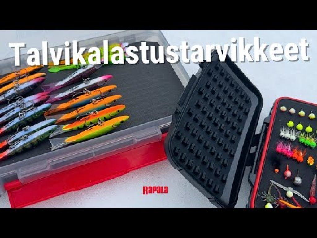 Tarvikkeet ja työkalut talvikalastukseen