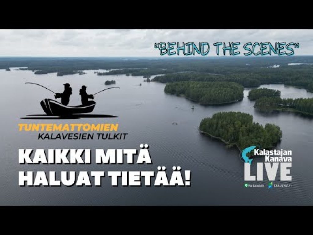 Kaikki Tuntemattomien kalavesien tulkeista |Kalastajan Kanavan Live