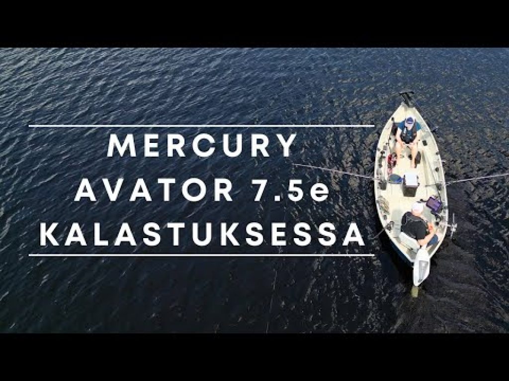 Mercury Avator 7.5e  kalastuksessa