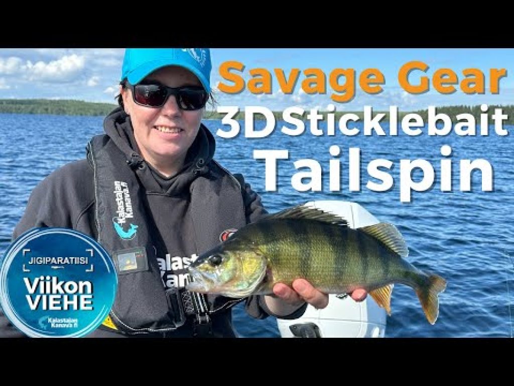 Savage Gear 3D Sticklebait Tailspin | Viikon viehe