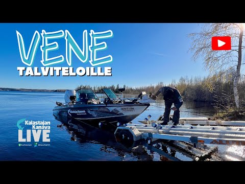 Vene talviteloille | Kalastajan Kanavan LivE