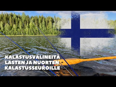 Lasten ja nuorten kalakerhoille kalastusvälineitä | Hyvää itsenäisyyspäivää