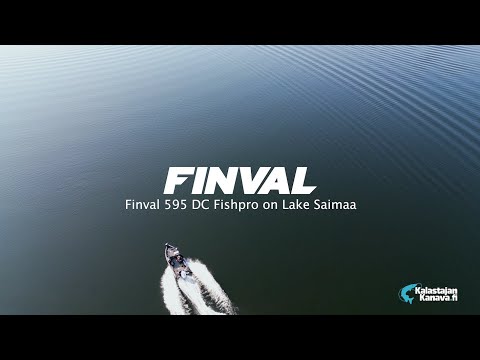 Finval 595 DC Fishpro Saimaalla