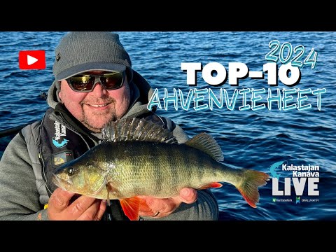 Top-10 ahvenvieheet 2024 | Kalastajan Kanavan LivE