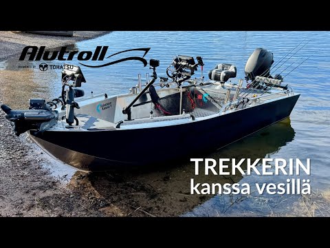 Alutroll Trekkerin kanssa vesillä | Tutustutaan pikkuveneeseen