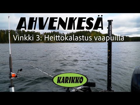 Ahvenen heittokalastus vaapuilla | Ahvenkesä vinkki 3