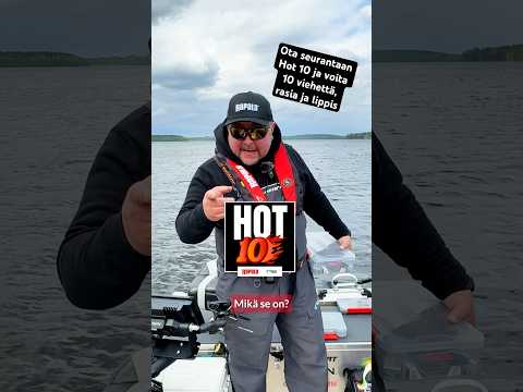 Rapalan Hot 10 alkaa 4.6. #kalastus