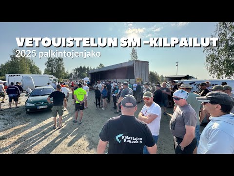 Vetouistelun SM -kilpailut 2025 | Palkintojenjako