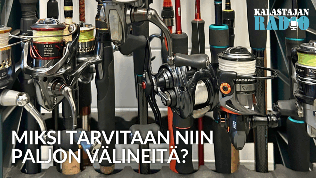 Miksi välineitä tarvitaan niin paljon?