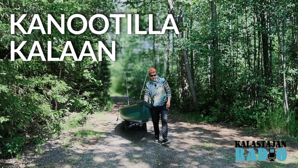 Kanootilla kalaan
