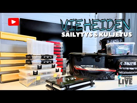 Vieheiden säilytys ja kuljetus | Kalastajan Kanavan LivE