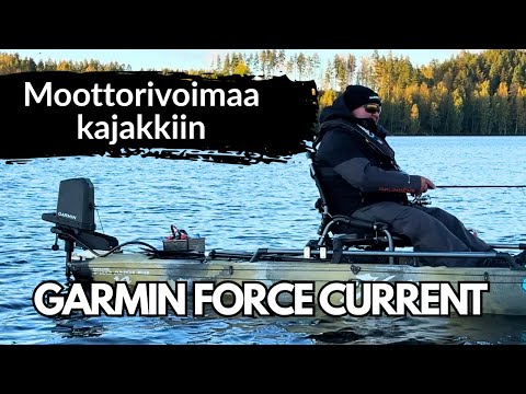 Perämoottori kajakkiin | Garmin Force Current
