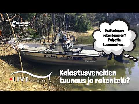 Veneen rakentelu ja tuunaus | Liveraportti