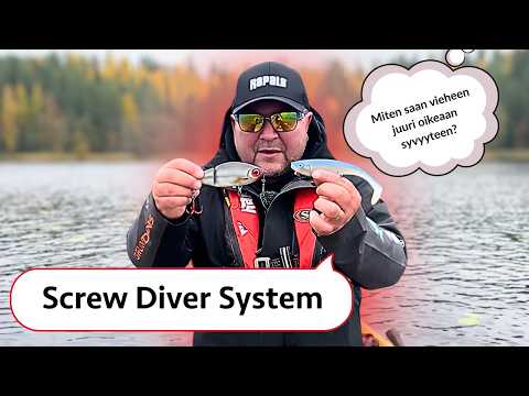 Jäikö hauki saamatta? | Rapala Screw Diver System