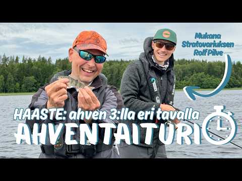 Ahventaituri | Ahven 3:lla eri tavalla | Vapa taipuu -haaste jakso 5