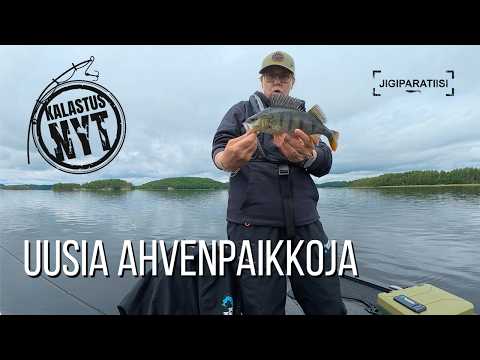 Uusia ahvenpaikkoja etsimässä | Kalastus NYT