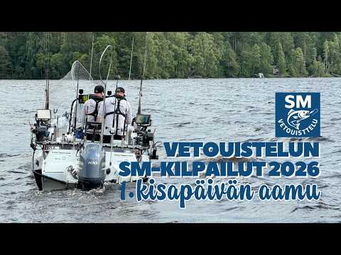 Nyt alkaa Vetouistelun SM-kilpailut 2026 | 1. kisapäivän aamu